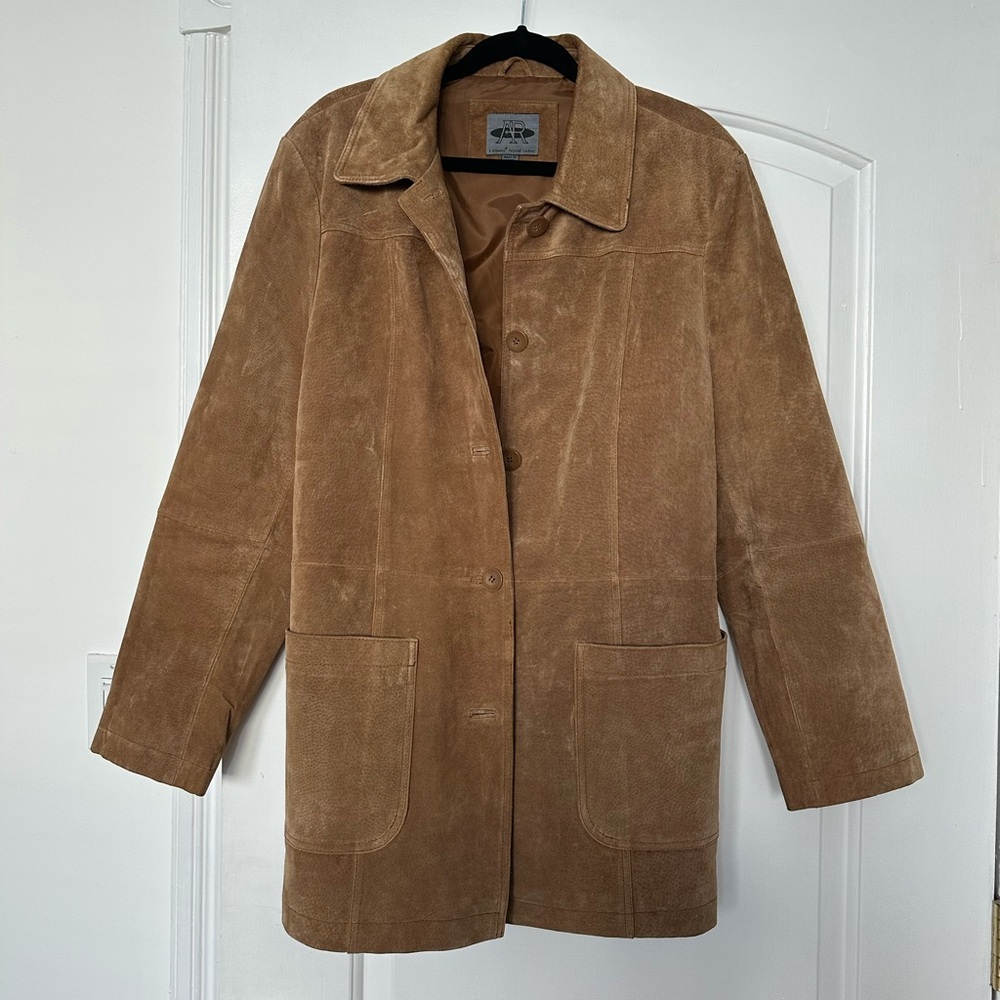Bernardo Suede Leather Jacket